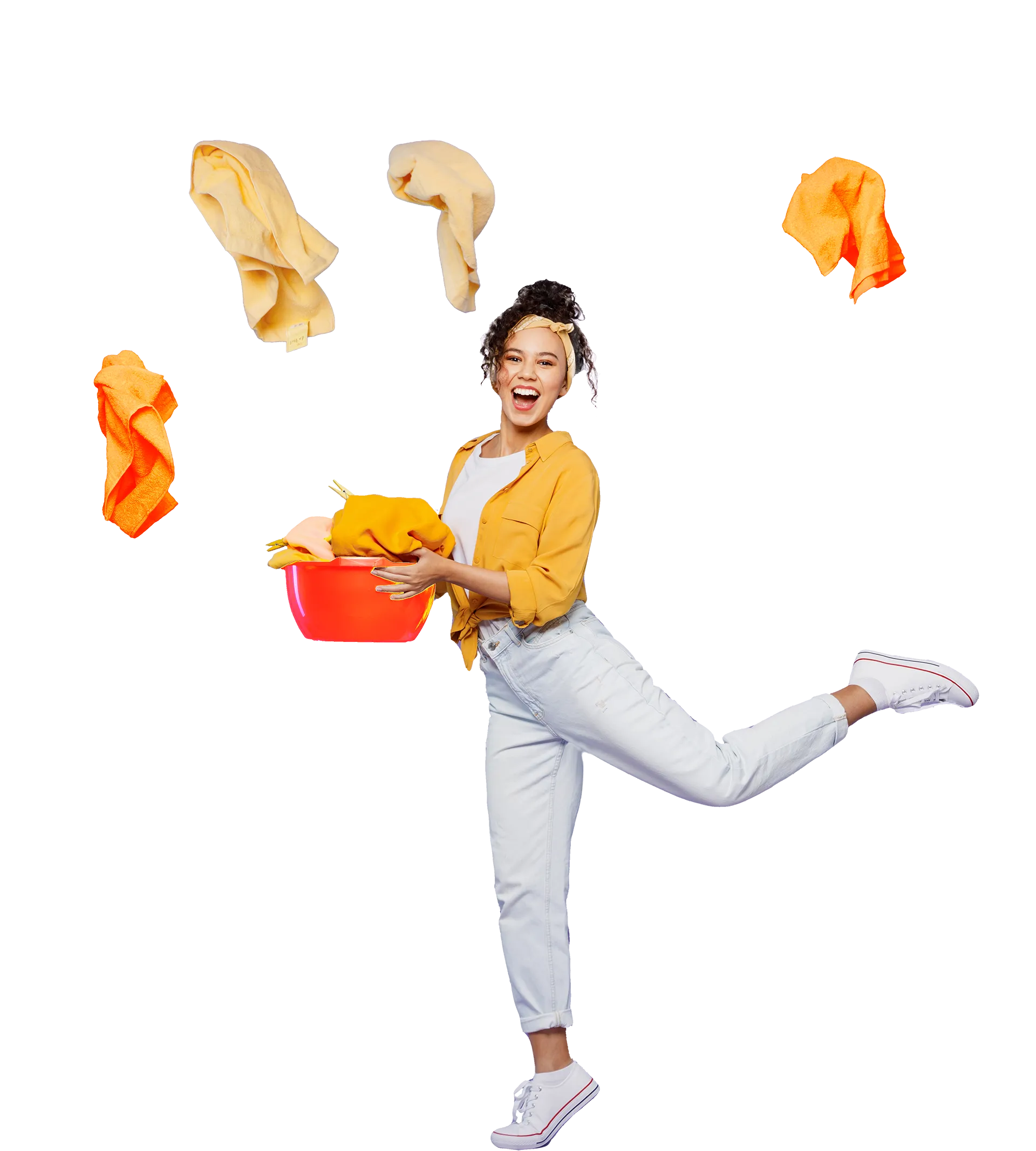 Limpieza de Casa Confiable tirar ropa