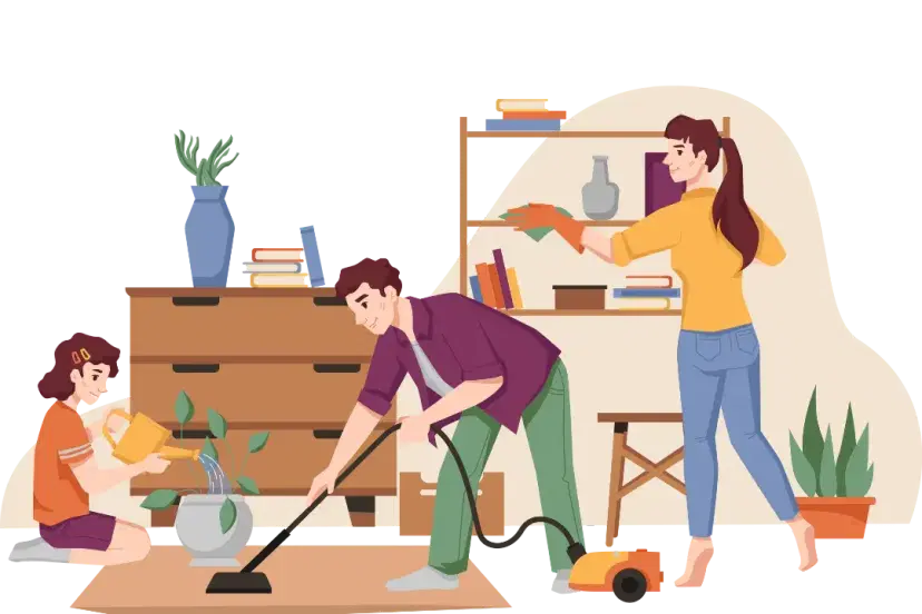 Professional house cleaning services
