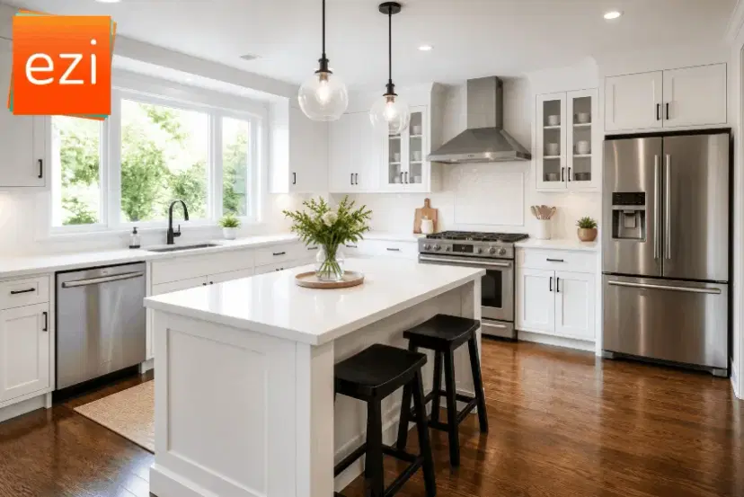 Professional deep house cleaning in Ottawa by Ezi Home Services