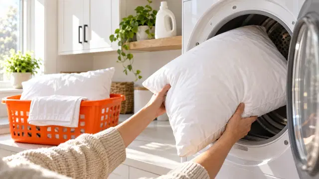 How to Wash Pillows: Down, Synthetic, and Memory Foam