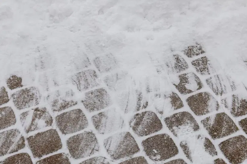 High-quality stock photograph by Karola G perfect for articles about avoid, slippery, driveways, walkways, winter