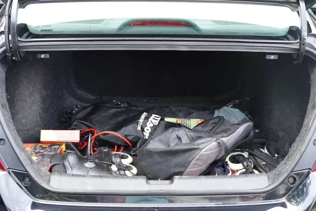 ottawa professional car detailing services of a trunk before detailing